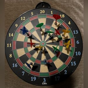 Multicolor Magnetic Dartboard